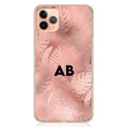 iridescent pink letter