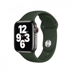 cinturino sport verde for apple watch