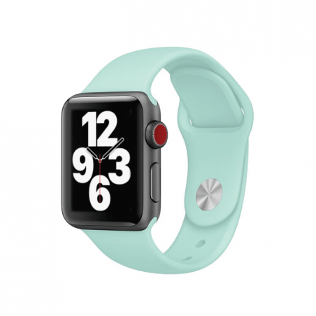 cinturino sport azzurro for apple watch